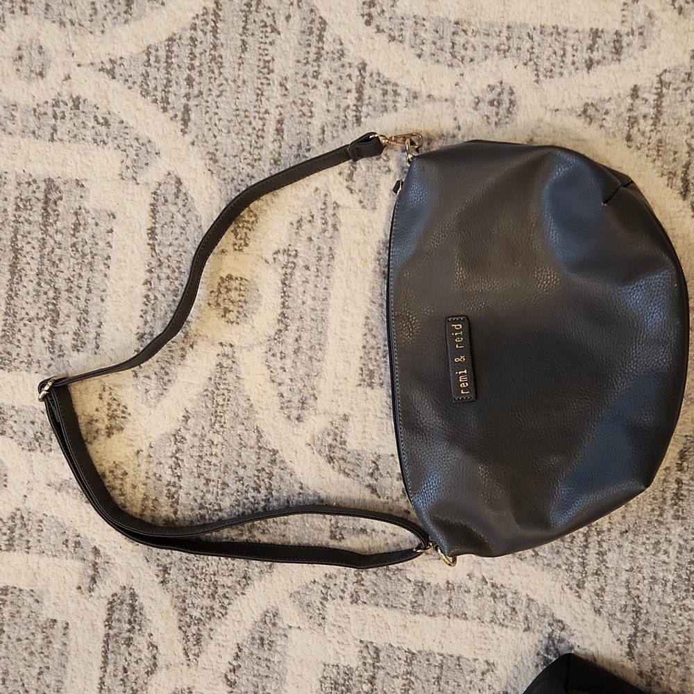 Vegan leather crossbody